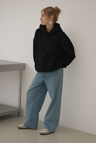 E-ROMA سترة بغطاء للرأس للجنسين