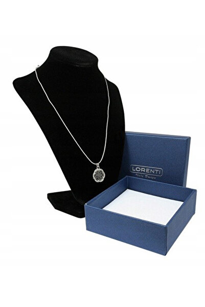 Other Colier din argint cu pandantiv ajurat în formă de floare - Lorenti