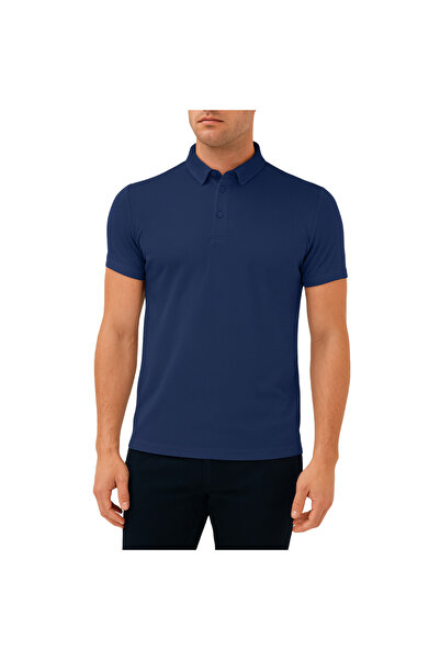 Germenicia Climacool Drytouch Men's Polo Shirt Collar T-Shirt – 100% Micro Pes Deep Mash
