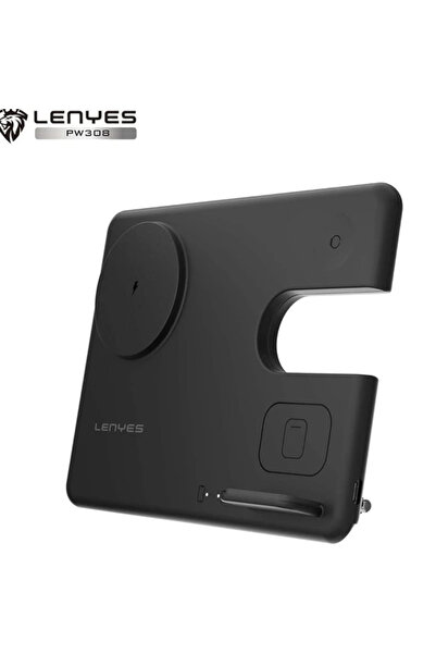 Lenyes شاحن لاسلكي وحامل PW 308