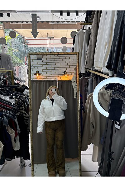 TUBA TOPTAŞ Kuzu Crop Jacket