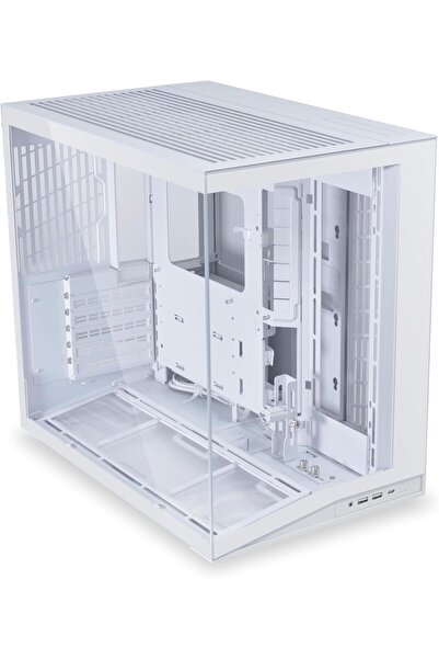 Lian Li O11D Mini V2 ATX Mid-Tower Case, White (O11DMIV2W)