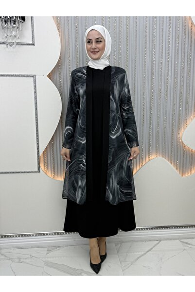 HASPASHA Galaksi elbiseli hırka