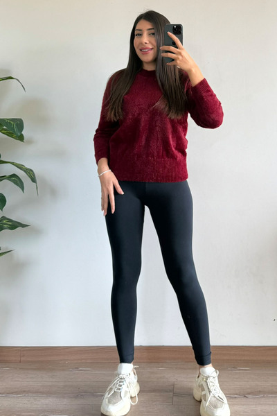 CİDDE Жіночий велосипедний комір Yumoş Kazak