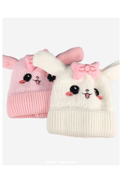 PIECE SIGNATURE Luxury Soft Beanie with Fleece Lining for Children (1-3 Years Old)