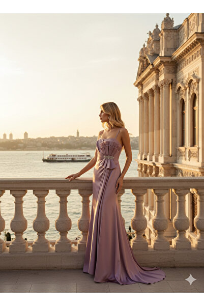 Katre SATIN EVENING DRESS