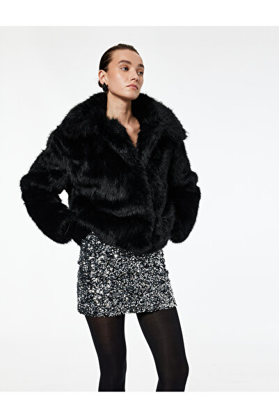 Koton εφαρμοστό Μίνι φούστα με παγιέτες σε γραμμή Α