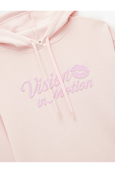 Koton Mânecă lungă cu glugă cu imprimeu supradimensionat Swea tricou