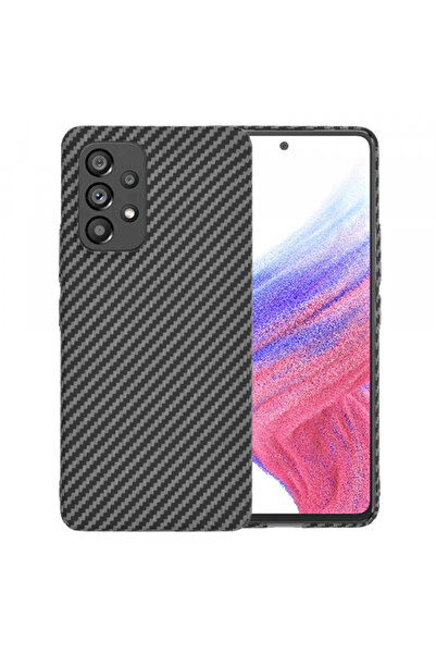 Samsung Калъф за Galaxy A53 5G A536, Techsuit, Carbonite FiberShell, Черен