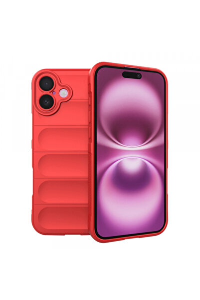 Apple Case for iPhone 16 Plus, Techsuit, Magic Shield, Red