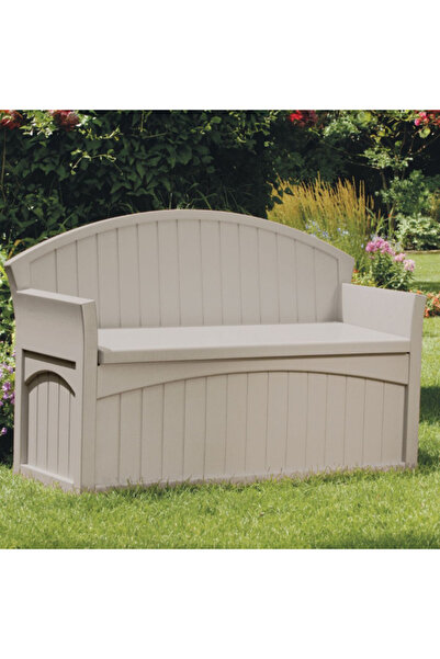 Suncast Classic Design Medium Patio Bench with Storage 50 Gal