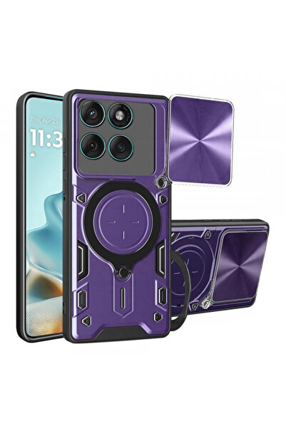 Motorola Husa pentru Edge 60 Fusion / Edge 60, Techsuit, CamGuard Pro, Mov