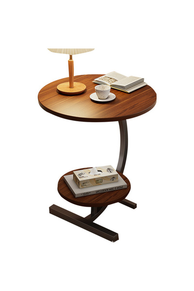 Un Stylish and practical side table with a modern and attractive design