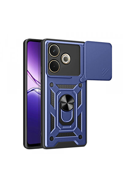 OPPO Husa pentru A5 Pro 4G / A5 Pro, Techsuit, CamShield, Albastra