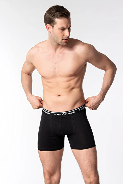 Seher Yıldızı Men's Boxer 6-Pack – Comfortable and Breathable Fabric