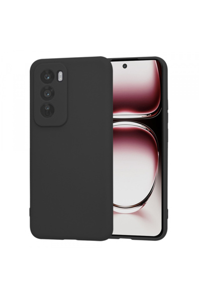 OPPO Husa pentru Reno12 Pro, Techsuit, SoftFlex, Neagra