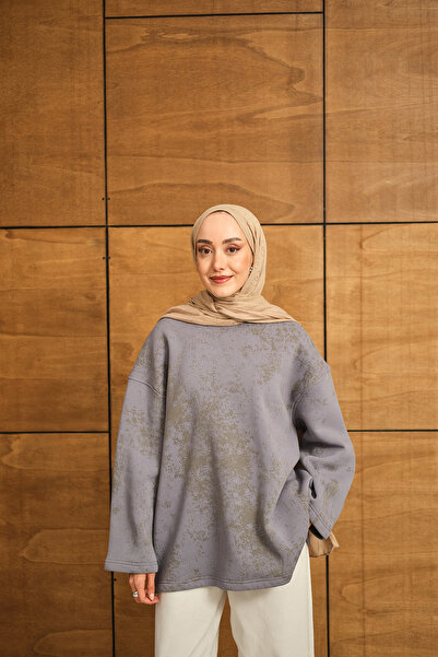 LOCCO Model de spălare pentru femei Sweat Gri