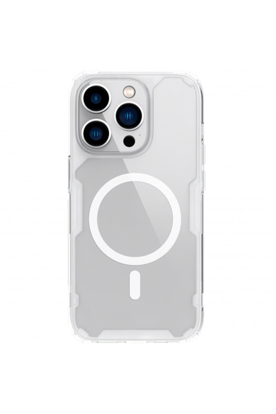 Apple Husa MagSafe pentru iPhone 16, Nillkin, Nature Pro, Transparenta