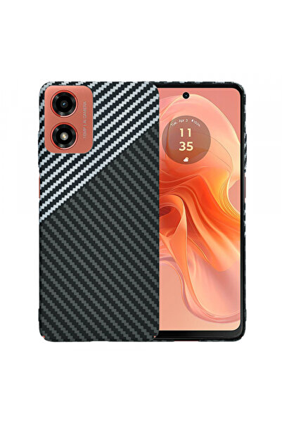 Motorola Husa pentru Moto G04s / E14 / G04 / G24, Techsuit, Carbonite FiberSh...