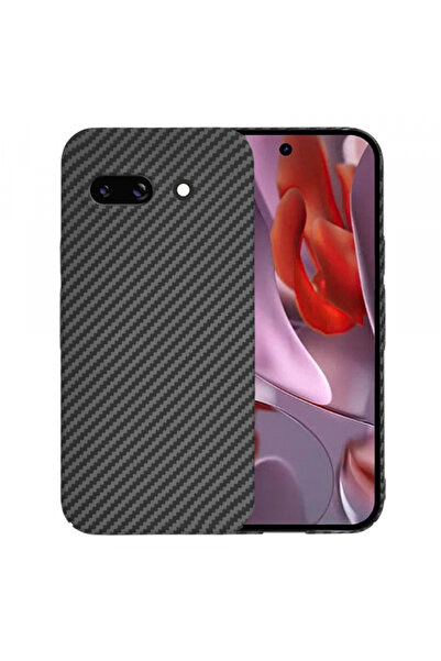 Google Husa pentru Pixel 9a, Techsuit, Carbonite FiberShell, Neagra