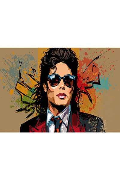 VIODESIGN Fototapet Copii, autoadeziv, Michael Jackson , multicolor,120x200 cm CO468