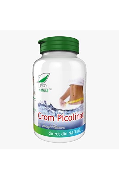 Pro Natura Crom Picolinat dietary supplement, Pro Natura, 90 Capsules