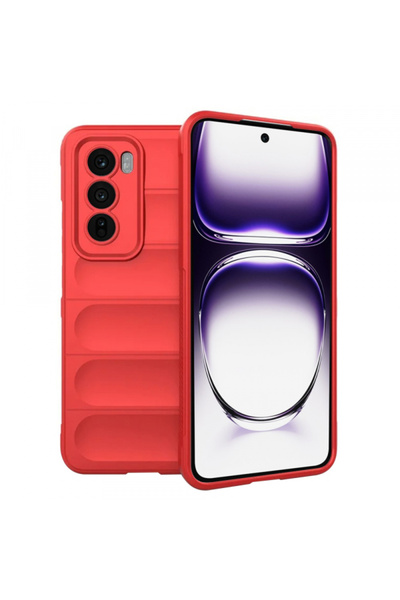 OPPO Case for Reno12, Techsuit, Magic Shield, Red