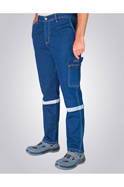 canan erman dolunay iş güvenliği ekipmanları Dolunay Stretch Fabric Denim Wor...