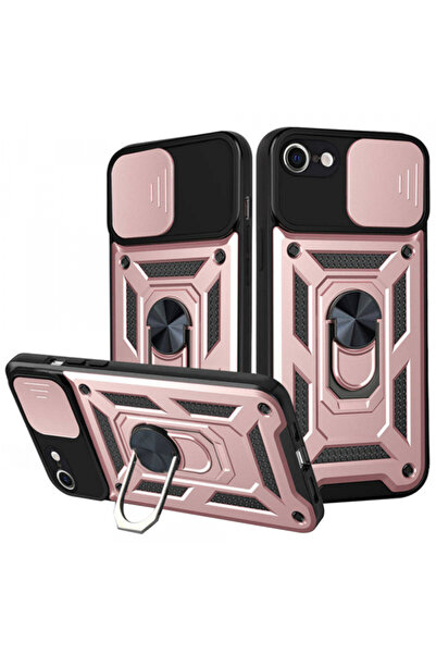 Apple Husa pentru iPhone 6 / 6s, Techsuit, CamShield, Roz