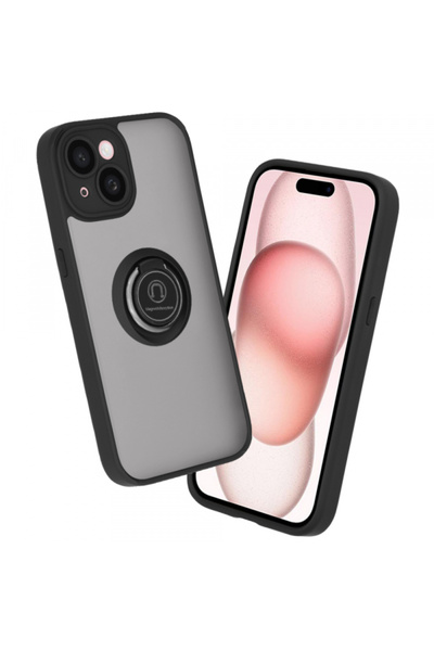 Apple Husa pentru iPhone 15, Techsuit, Glinth, Neagra