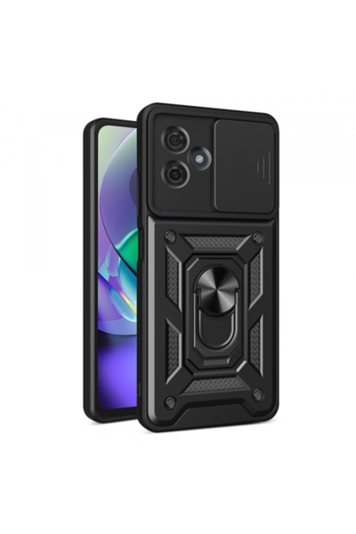 Motorola Husa pentru Moto G54, Techsuit, CamShield, Neagra