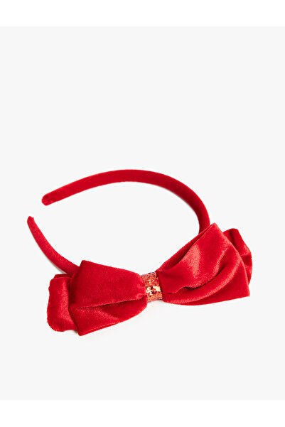 Koton Velvet Crown with Bow