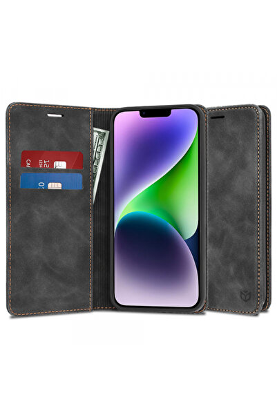 Apple Husa pentru iPhone 14 Plus, Techsuit, Confy, Neagra