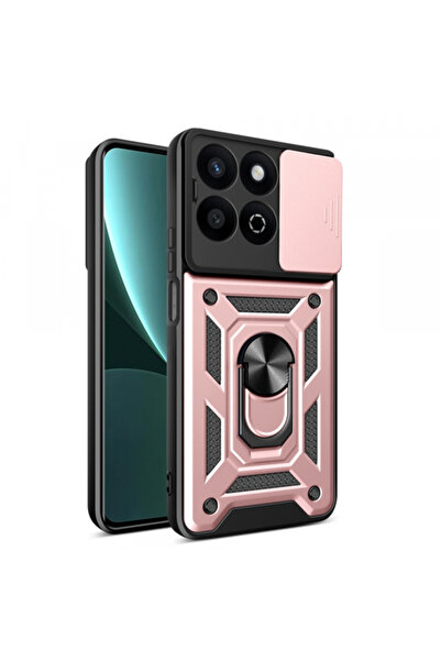 HONOR Husa pentru X7c / 200 Smart, Techsuit, CamShield, Roz