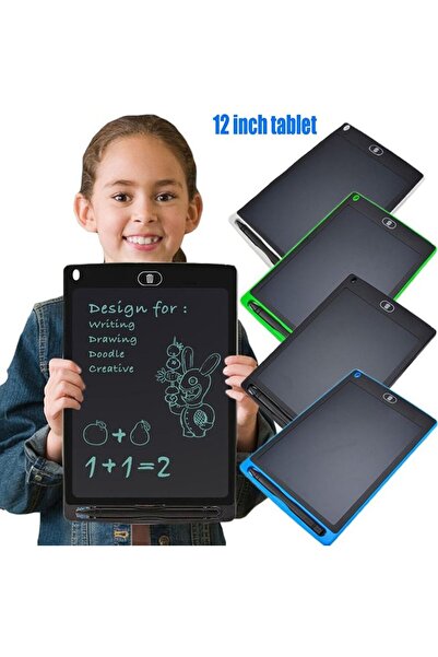 SAHSA LAB تابلت رسم للأطفال بشاشة ملونة مقاس 12 بوصة (شاشة ملونة)
