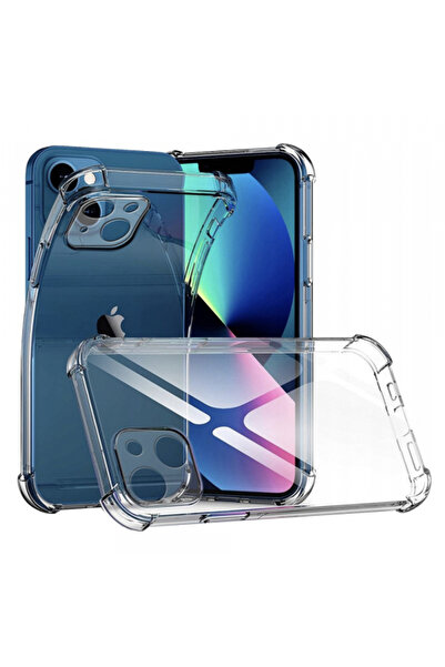 Apple Case for iPhone 13 mini, Techsuit, Shockproof Clear, Transparent