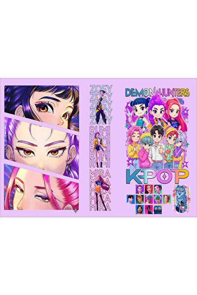 VIODESIGN Fototapet Copii, autoadeziv, Fetele KPOP , multicolor,120x200 cm CO454