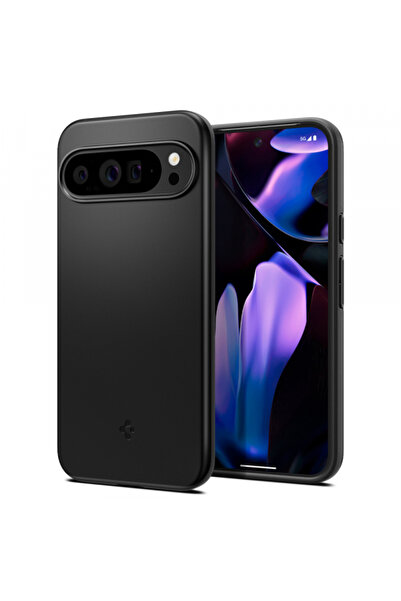 Google Husa pentru Pixel 9 Pro XL, Spigen, Thin Fit, Neagra ACS07731