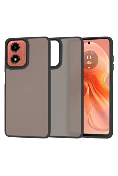 Stef's Cat Θήκη για Motorola Moto G04s / E14 / G04 / G24, HaloFrost, Μαύρη