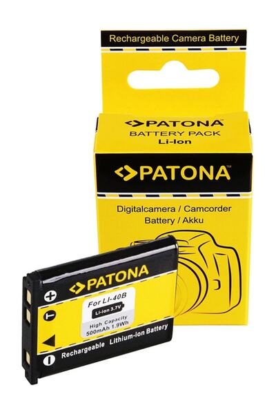 Patona Battery for Li40B Li42B Li-40B Li-42B f OLYMPUS IR-300 FE-5500- 1031