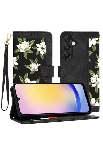 Samsung Husa pentru Galaxy A25 A256, Techsuit, FlipCraft, Neagra