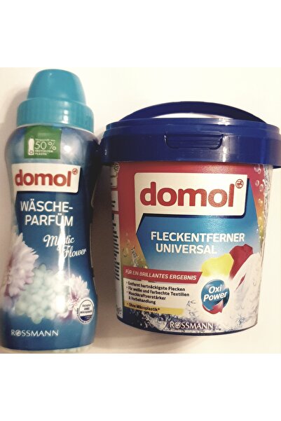 DOMOL Renklilere Özel Leke Çıkarıcı Toz Oxi Güç 750 gr& Çamaşır Parfümü Misti...