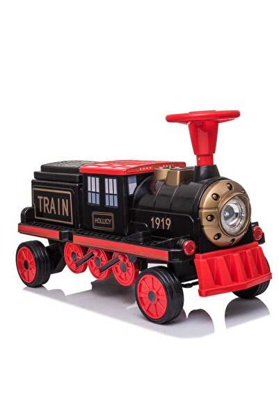 Kinderauto Trenuleț electric pentru 2 copii - Roșu, 12V 90W