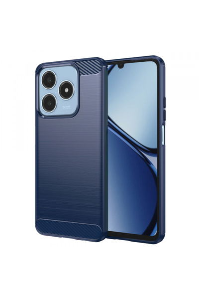 realme Cover for C63 / C61, Techsuit, Carbon, Blue