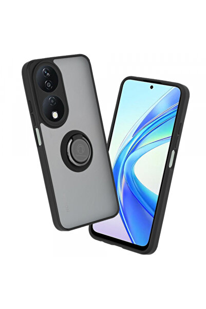 HONOR Husa pentru X7b 5G / 90 Smart / X7b 4G, Techsuit, Glinth, Neagra