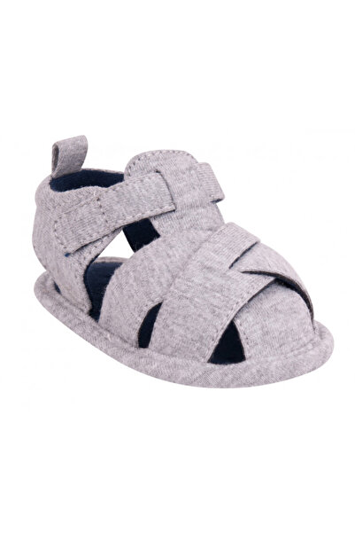 BebeNou Sandale țesute pentru bebeluși - Gri OB-104