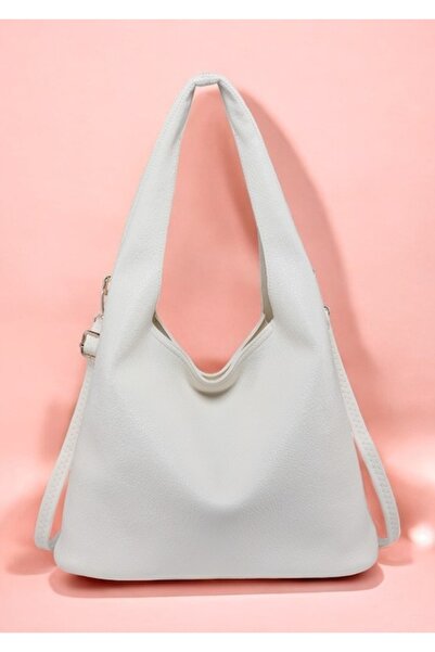 OEM Elegant practical women's handbag, faux leather R10661 beige