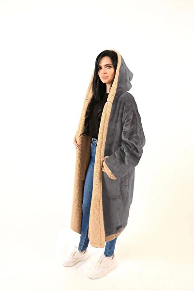 Moon Classic long fur coat