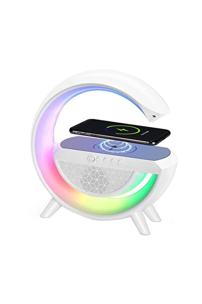 NEXTLY Multifunctional LED Lamp with Wireless Charger and Bluetooth Speaker