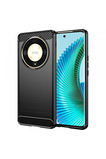 HONOR Husa pentru Magic6 Lite, Techsuit, Carbon, Neagra